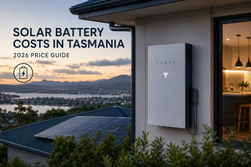 solar battery costs Tasmania